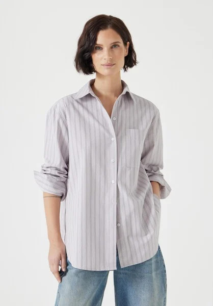 Lilian Oversized Stripe Shirt | Hush UK