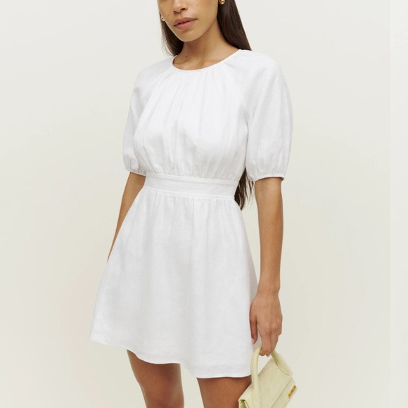 Reformation Irwin Linen Dress - Size 8 | Poshmark