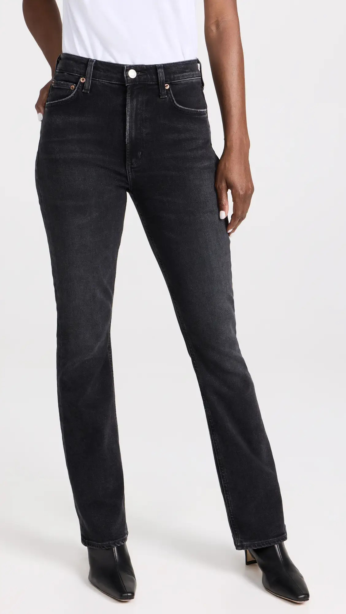 AGOLDE Nico Boot High Rise Slim Jeans | Shopbop | Shopbop
