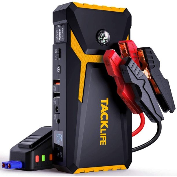 TACKLIFE 800A Peak 18000mAh Car Jump Starter (up to 7.0L Gas, 5.5L Diesel Engine), 12V Auto Batte... | Walmart (US)