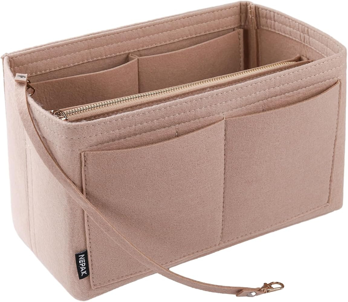NEPAK Bag Organiser Insert,Felt Handbag Organiser for Tote Bag,Perfect for Speedy Neverfull Tote(... | Amazon (UK)