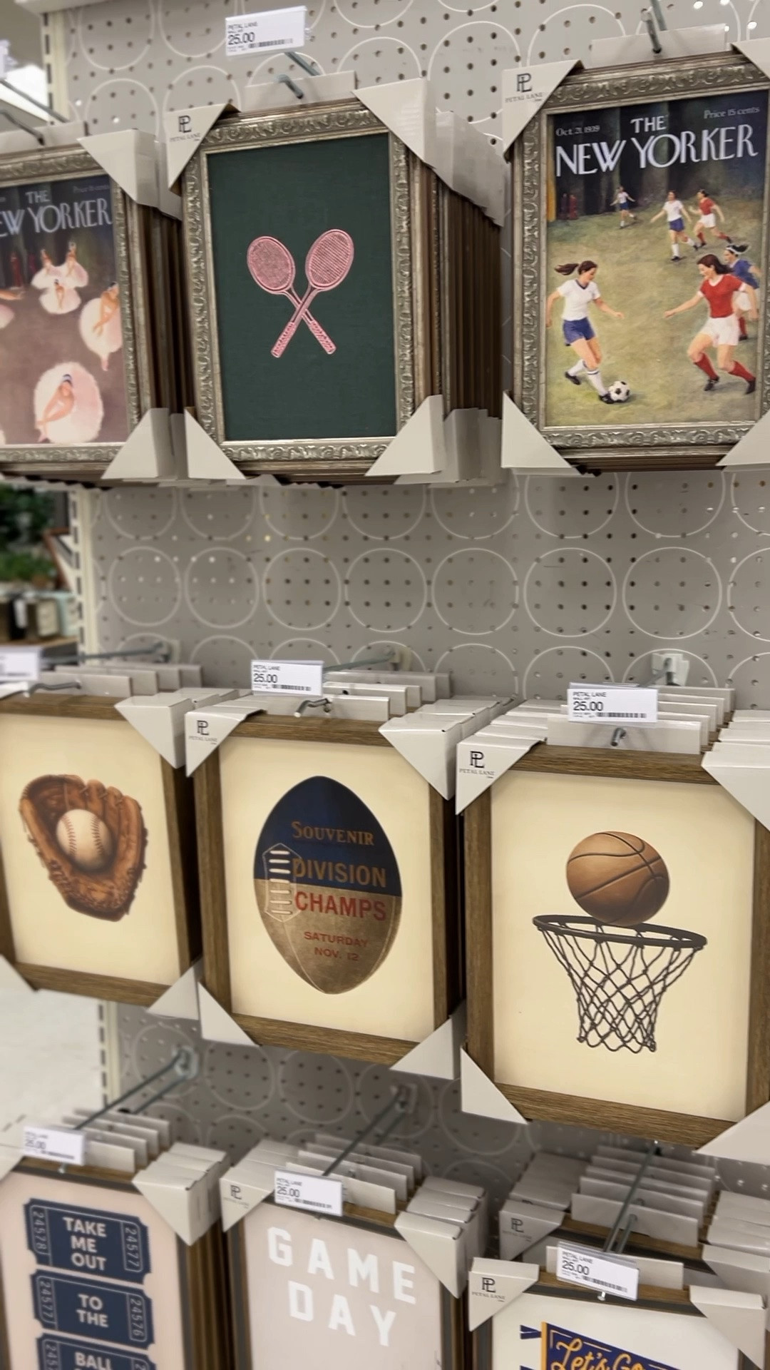 New wall art from Target

Target home, kids room, sports room, play room

#LTKmomlife #LTKHome