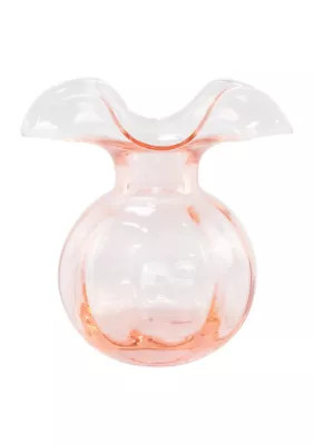 Vietri Hibiscus Glass Brown Tortoiseshell Bud Vase, Pink | Belk