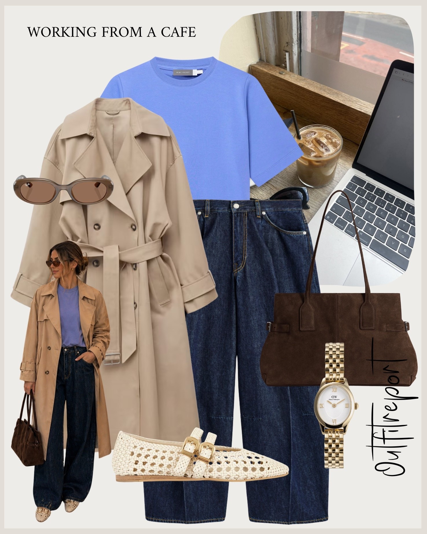 Trench coat blue shirt barrel jeans Mary Jane’s casual outfits

#LTKsummer #LTKjeans #LTKspring