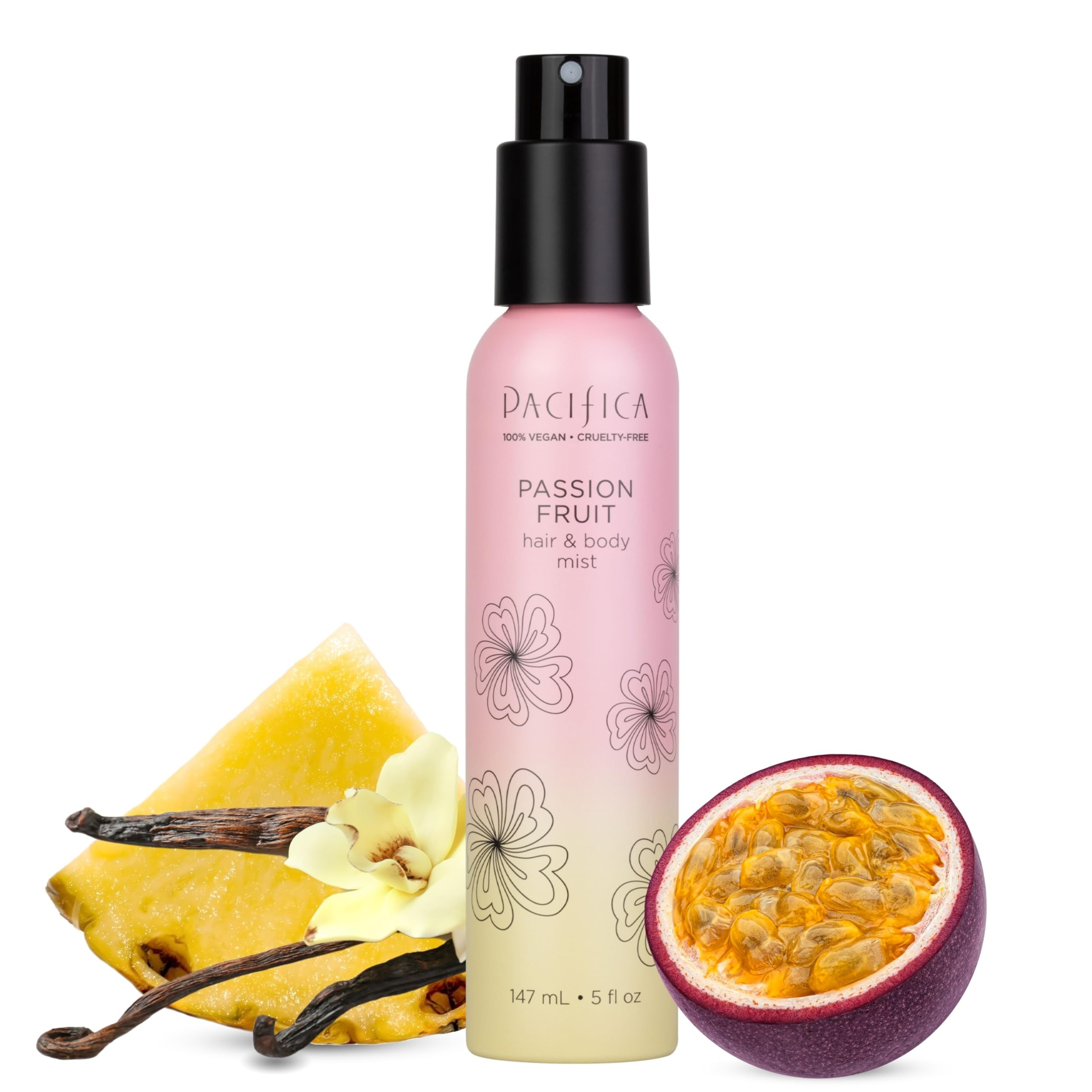 Pacifica Hair Mist Perfume & Full Body Spray for Women - Passion Fruit Body Mist Fragrance w/Pine... | Amazon (US)