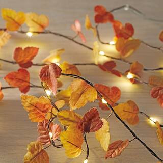 18ct. Warm White LED Maple Leaves String Lights by Ashland® | Michaels | Michaels Stores