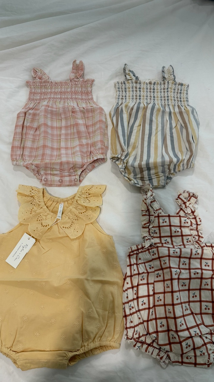 @Rylee & Cru had a sale last week and I couldn’t help myself so I had to get these adorable little outfits for baby girl! 

All of these are actually still on sale, so I’d hurry and grab them before it ends!

I’m loving yellow for her right now. So many cute prints and colors available and I’m so excited to style her once she’s here! 🥹💛

#LTKBaby #LTKootd #LTKSaleAlert