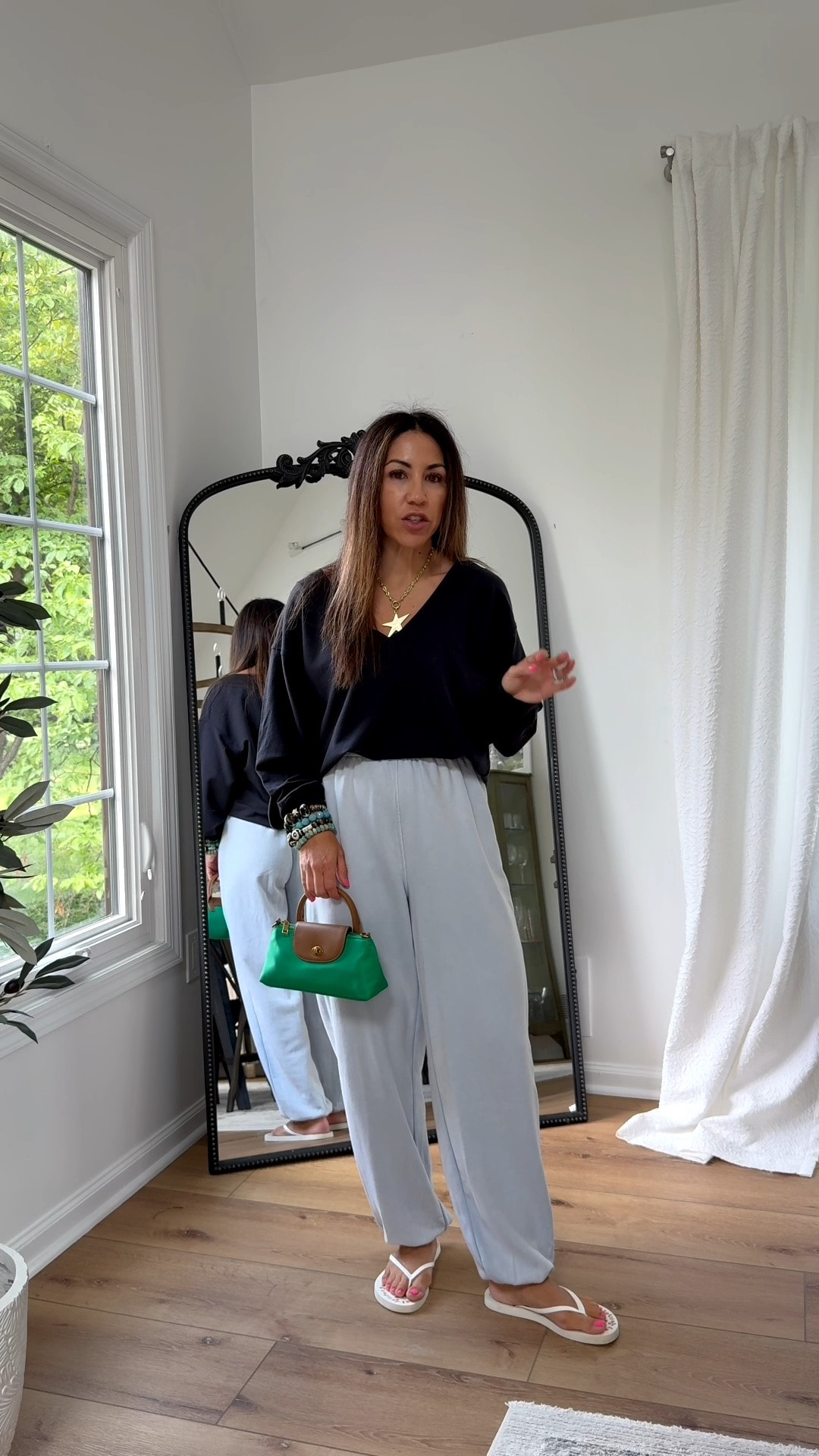 Joggers XS. V-neck sweatshirt small. Target fashion. Target style.

#LTKOver40 #LTKPetite