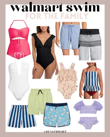 Walmart swim-Summer inspo- Family swimsuits- Walmart finds- Summer swimsuits - summer fashion - kids swimsuits 

#LTKSeasonal #LTKSwim #LTKFamily