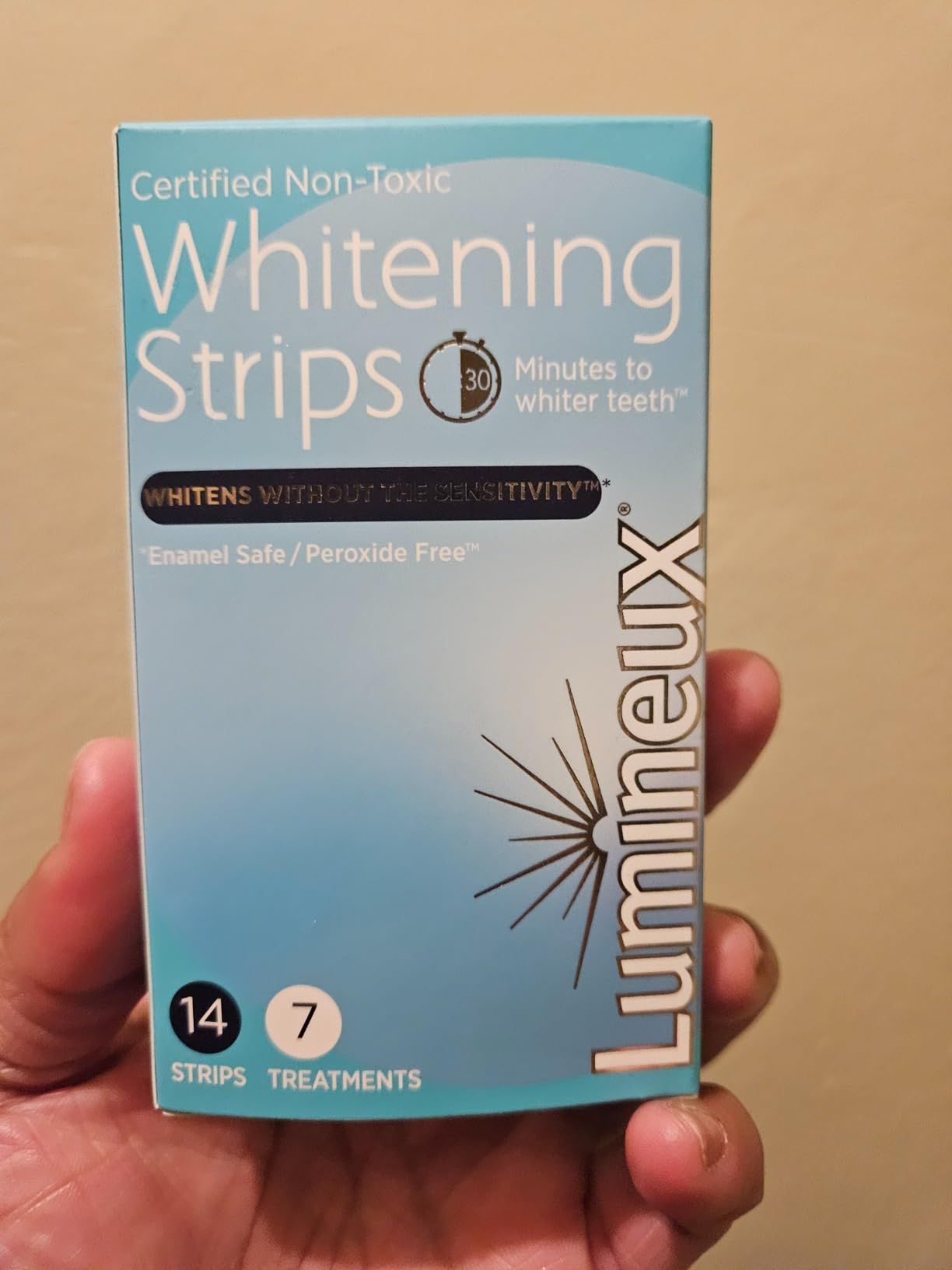 Lumineux Teeth Whitening Strips 7 Treatments - Enamel Safe - Whitening Without The Sensitivity - ... | Amazon (US)
