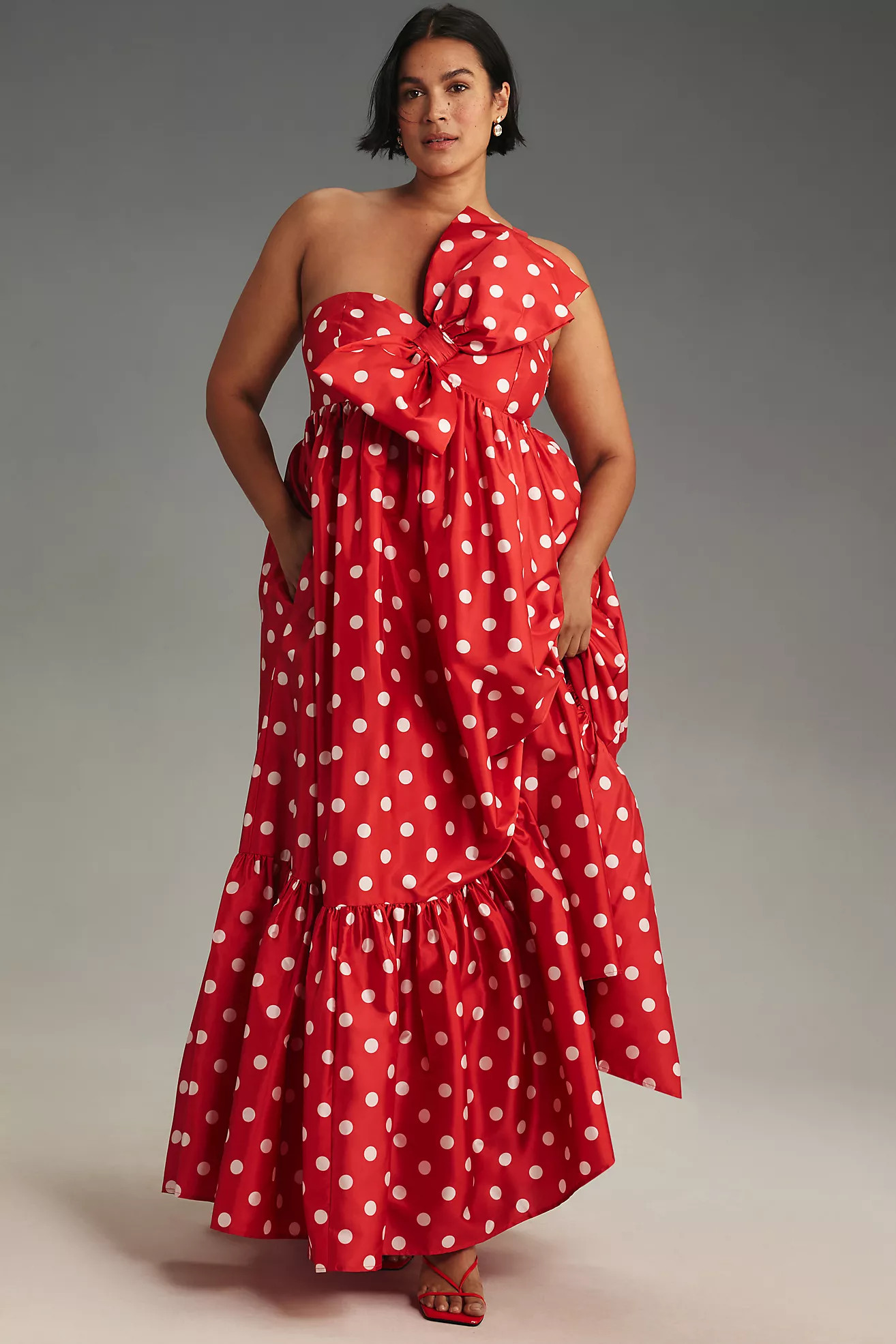 Atsu Sally Bow Midi Dress | Anthropologie (US)