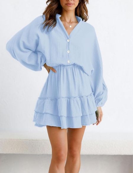 Amazon dress
Blue dress

Spring Dress 
Vacation outfit
Date night outfit
Spring outfit
#Itkseasonal
#Itkover40
#Itku

#LTKFindsUnder50