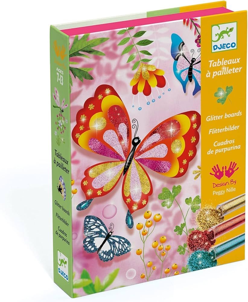 DJECO Butterflies Glitter Craft Kit | Amazon (US)