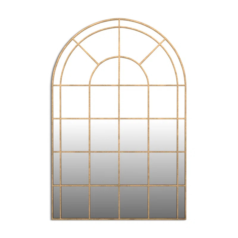 Etienne Metal Flat Wall Mirror | Wayfair North America