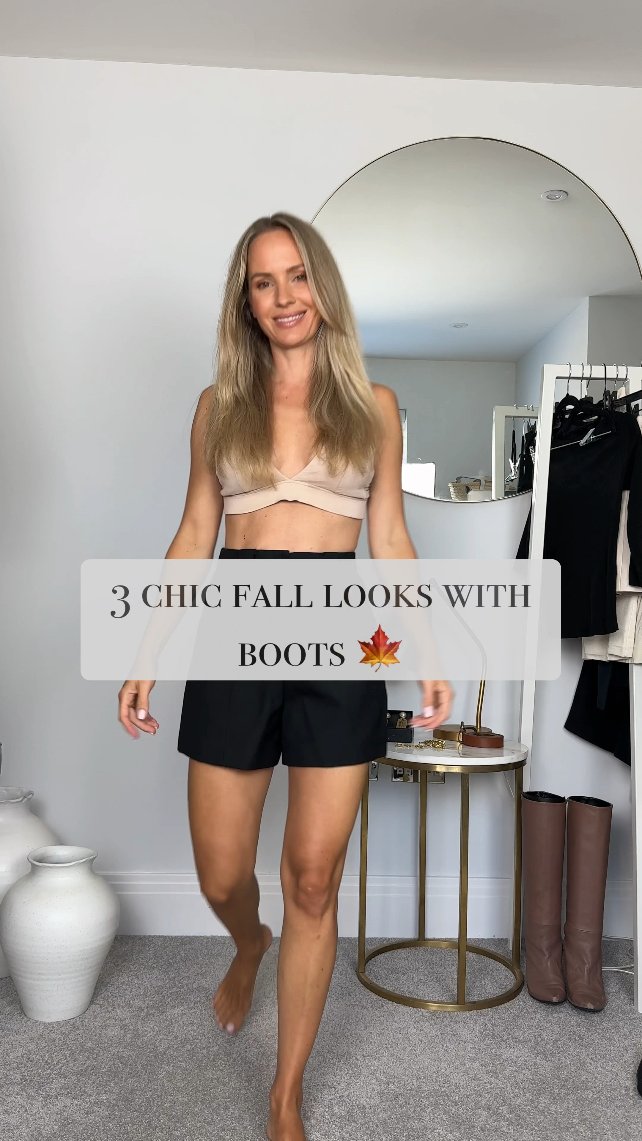 3 chic fall looks with boots 

Use code “10Tess” for $10 off or 
“20Tess” for $20 off over $169 at Goelia 

#LTKOver40 #LTKVideo #LTKSeasonal