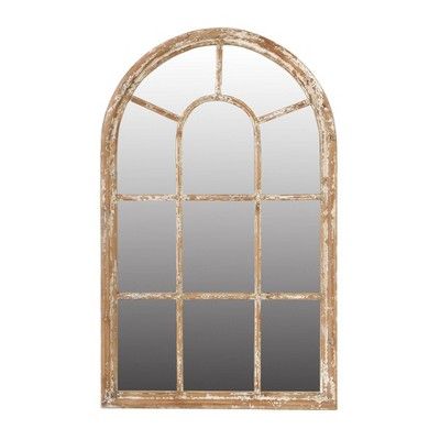 Large ADA Arched Mirror White Wash - A&B Home | Target