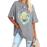 Def Leppard Pastel Leopard Women's T-Shirt Shirt Vintage Womens Rock Band Cover | Etsy (US)