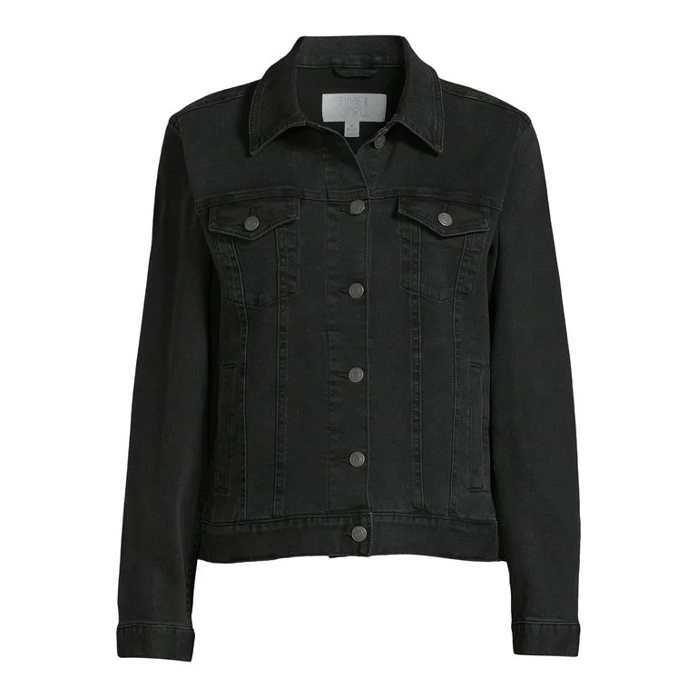 Time and Tru Women's Denim Jacket, Sizes XS-XXXL | Walmart (US)