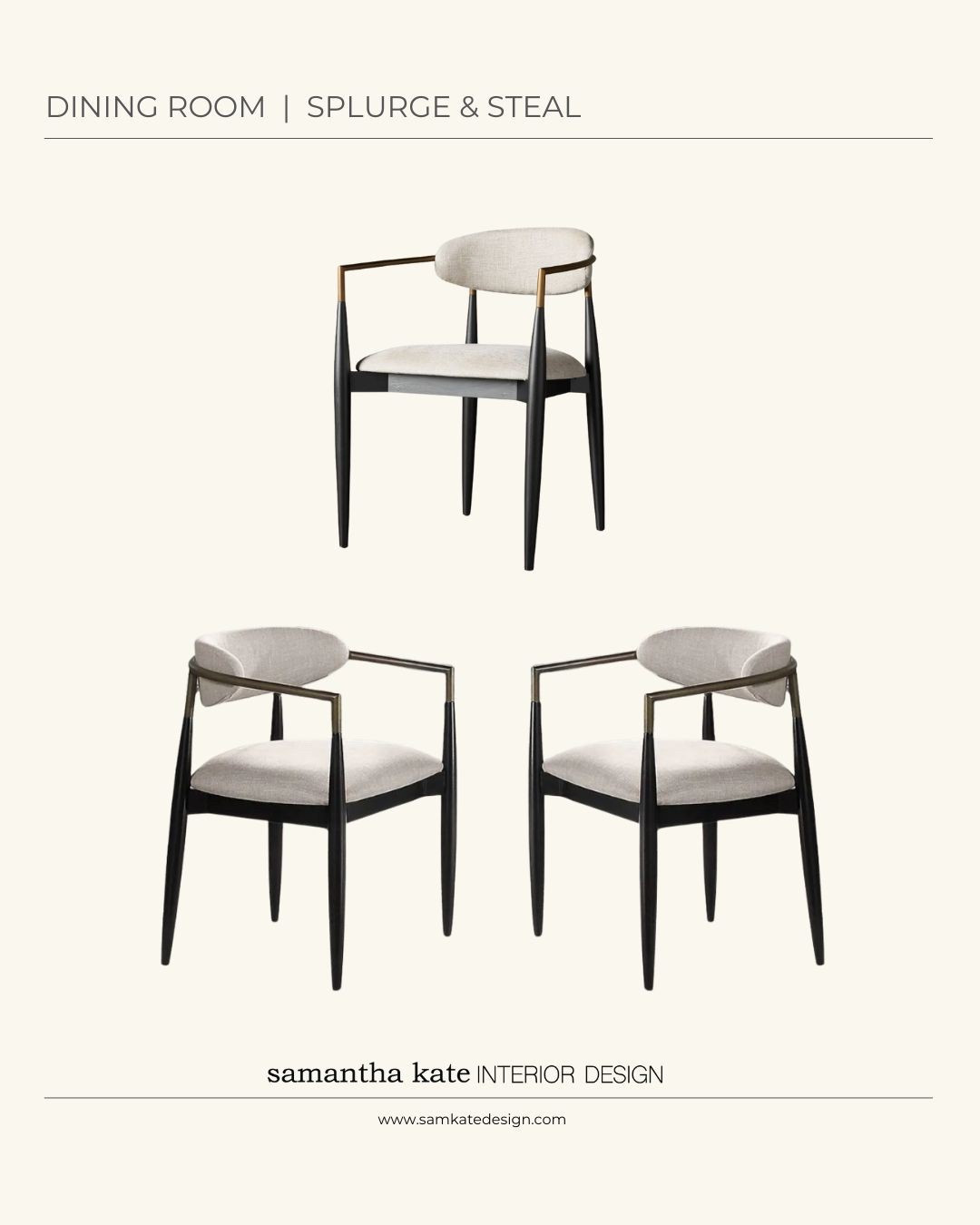 Dining table chairs splurge vs steal! 

#LTKGiftGuide #LTKSeasonal #LTKHome