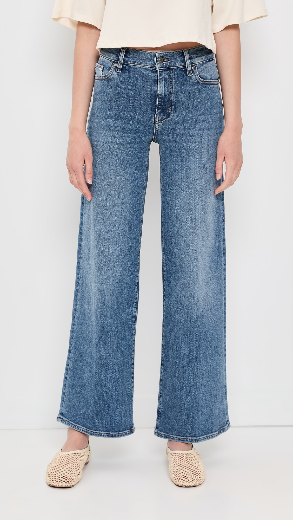 FRAME Le Slim Palazzo Jeans | Shopbop | Shopbop