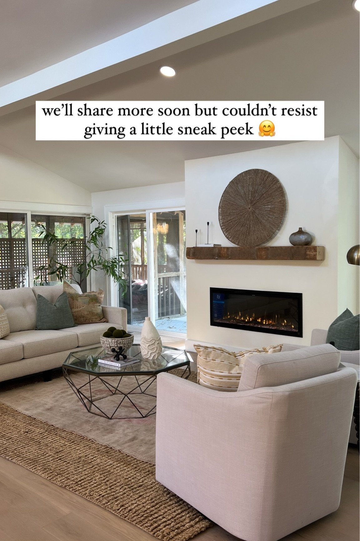 we’ll share more soon but couldn’t resist giving a little sneak peek 🤗 This electric fireplace is available on Amazon but is running out of stock!

#LTKHome