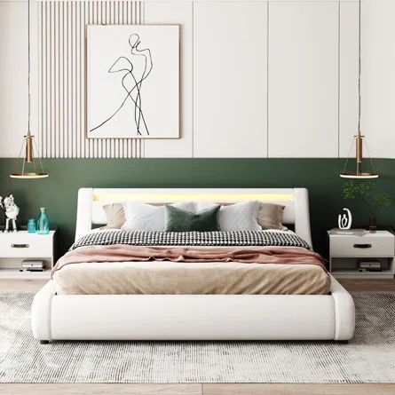 Tevaris Upholstered Storage Bed | Wayfair North America