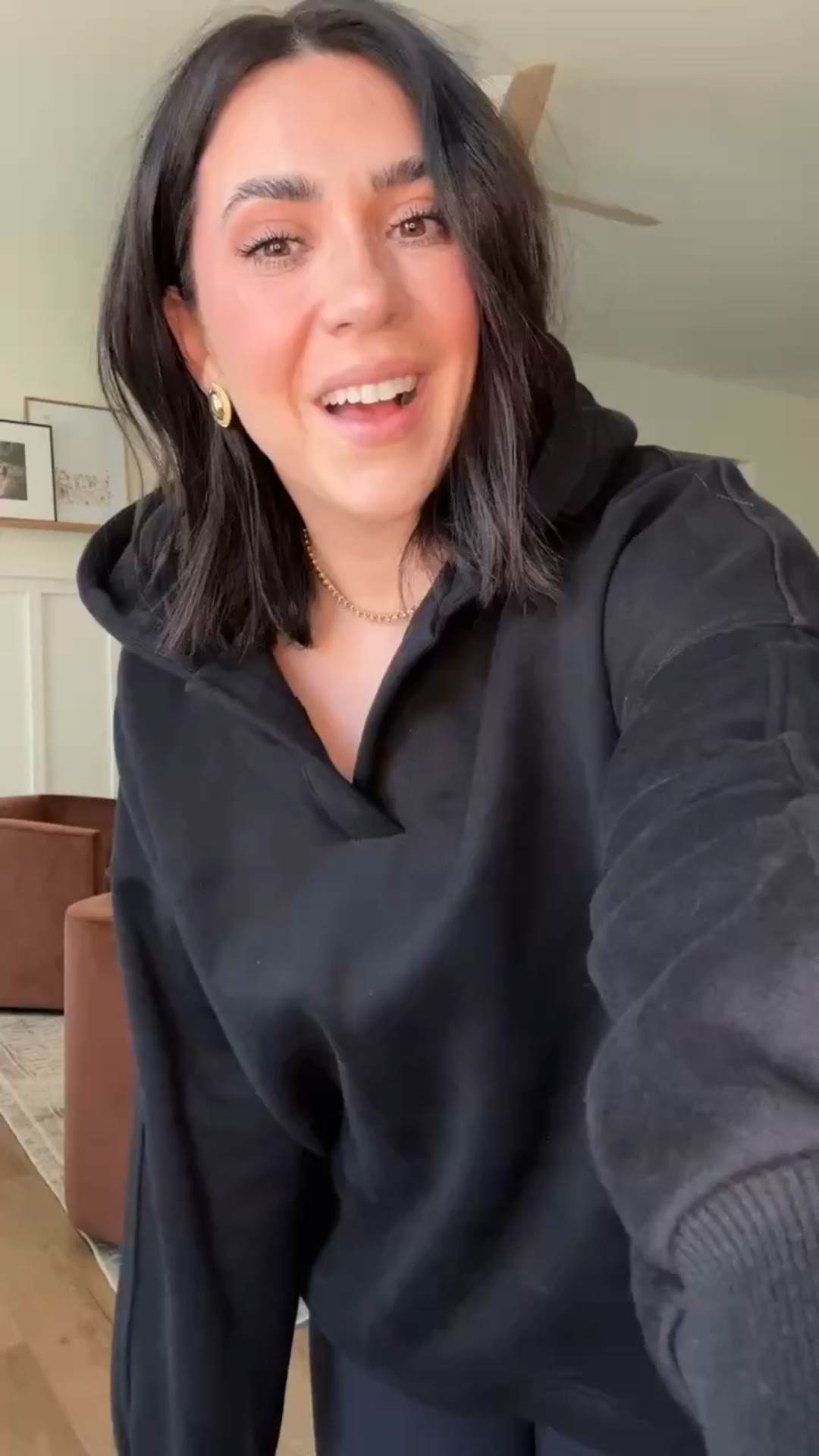 Oversized V-neck hoodie, easy elevated way to wear an everyday sweatshirt! Love these sweatshirts from Amazon, the quality is amazing and so comfy. 

Affordable fashion, winter comfy, winter style, mom style, midsize, size 10, Amazon sweatshirt

#LTKMidsize #LTKFindsUnder50 #LTKootd