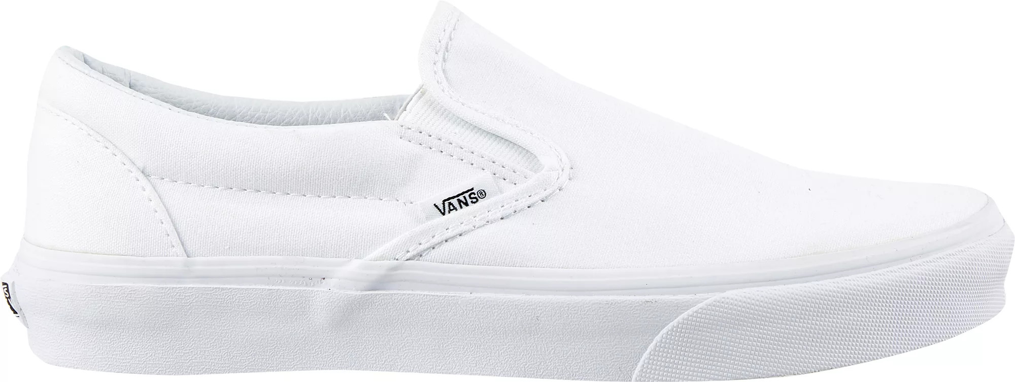 Vans Men's Slip-On Shoes, Size: 8.0, White | Dick's Sporting Goods