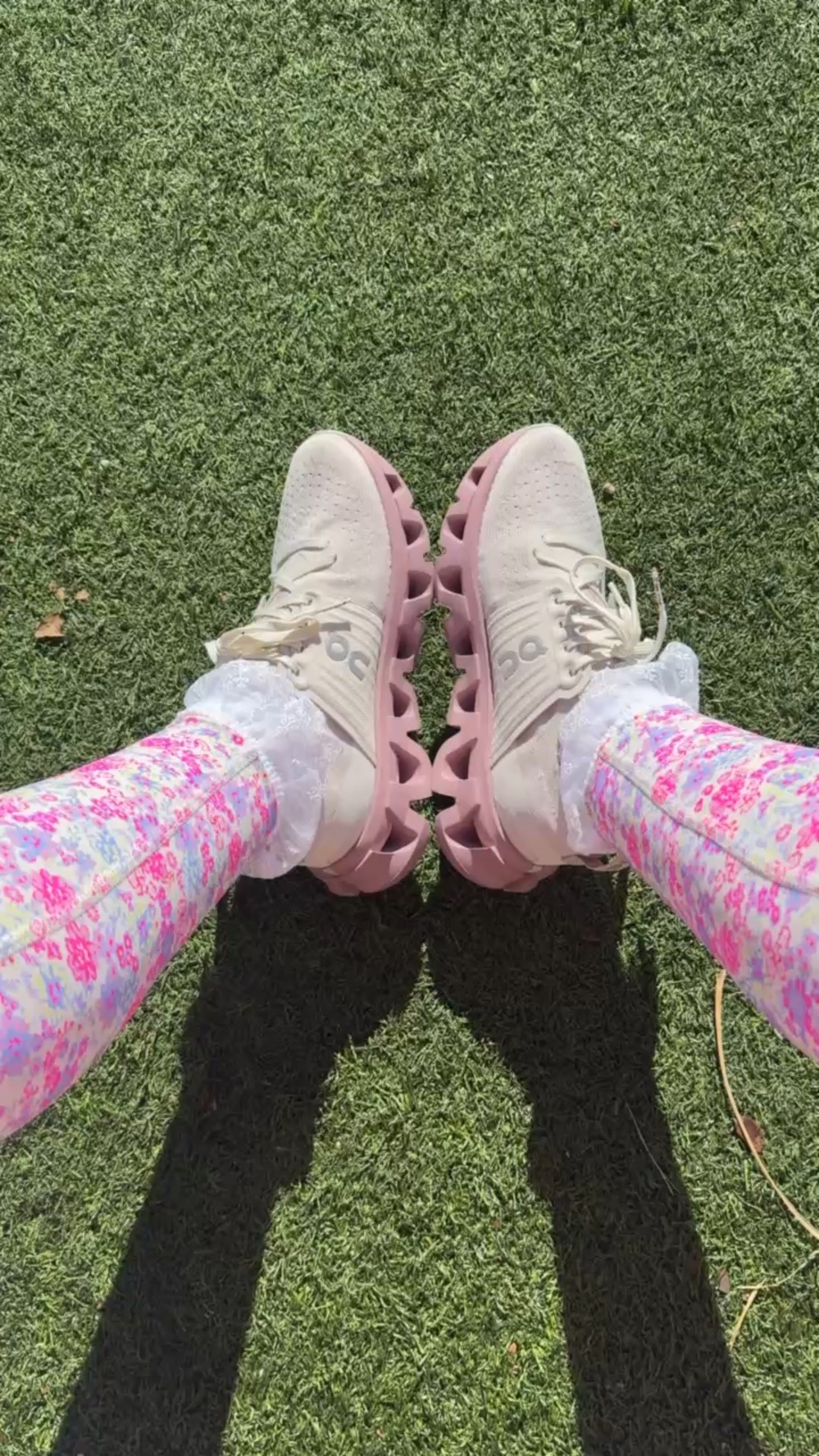 My Epcot outfit of the day. My Disney outfit! Floral leggings in XXS. Floral sports bra in XXS. Lilac sweatshirt in XXS. Puffer jacket in XXS. Spring Athleisure. Spring activewear. On Cloudswift 4 running sneakers are TTS. 


#LTKootd #LTKActive #LTKTravel