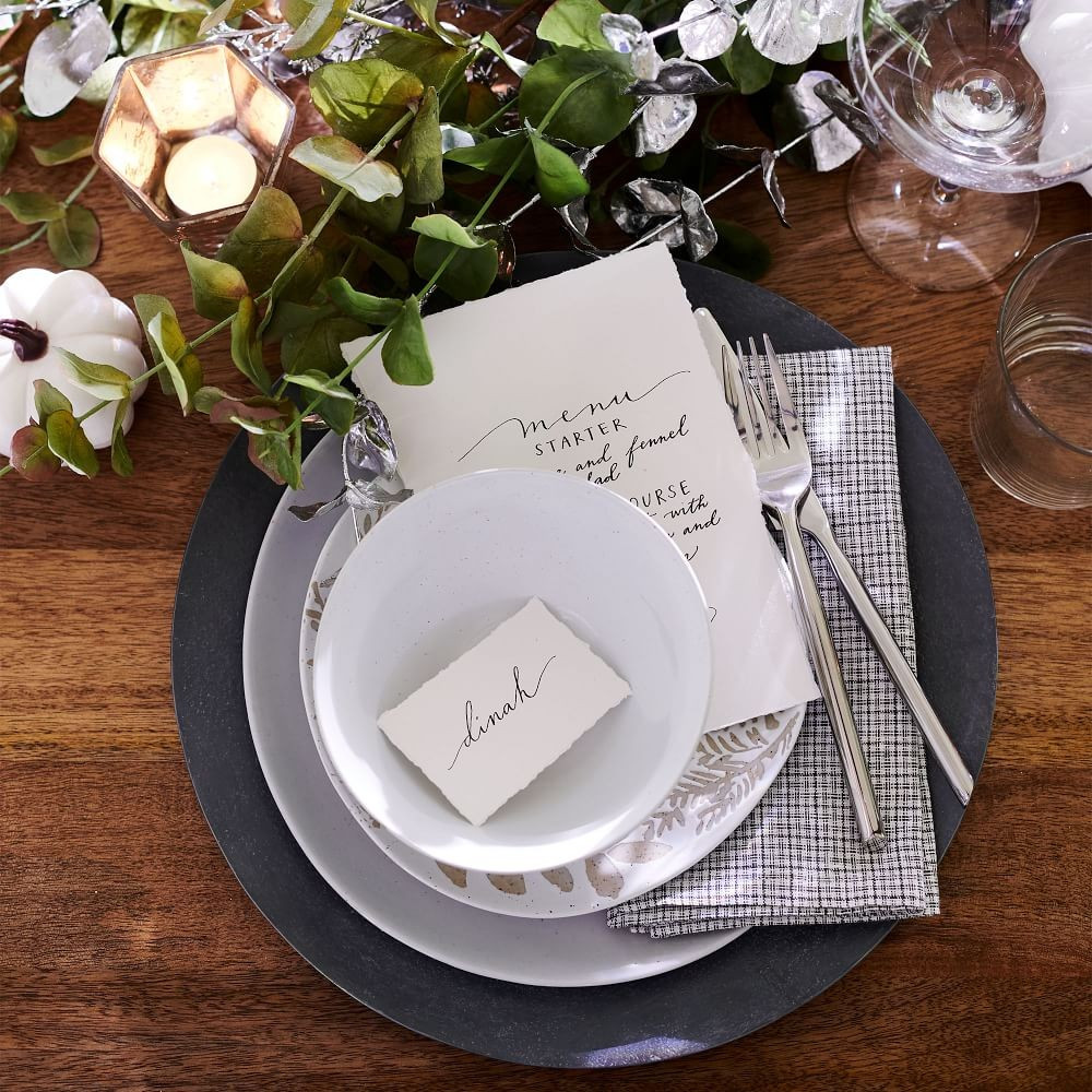 Mini Check Napkins (Set of 4) | West Elm (US)