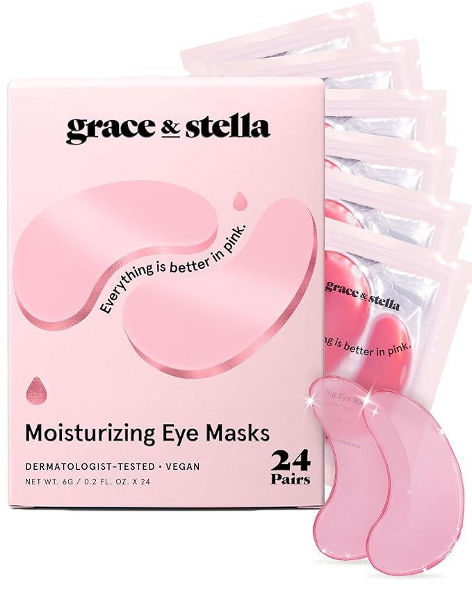 grace & stella Award Winning Under Eye Mask - Birthday Gifts For Women - Bridesmaid Gifts - Reduc... | Amazon (US)