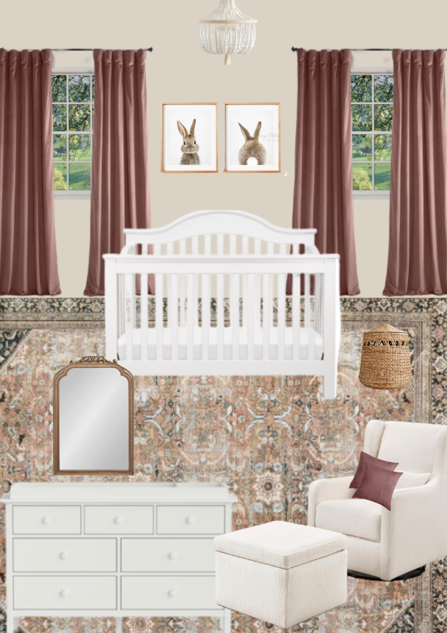 Neutral nursery | Boy nursery | Girl nursery | White crib | Rocking chair | Changing table

#LTKbaby #LTKbump #LTKkids
