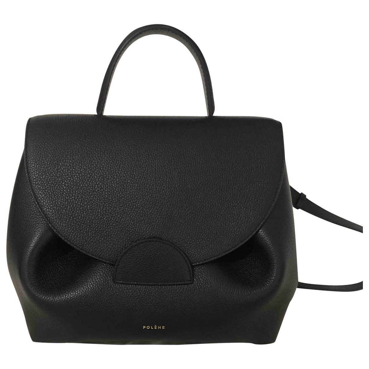 Polene Numéro un Black Leather Handbags | Vestiaire Collective (Global)