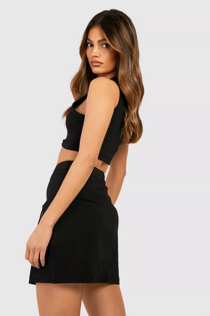 Pocket Front Cargo Mini Skirt | Boohoo.com (UK & IE)