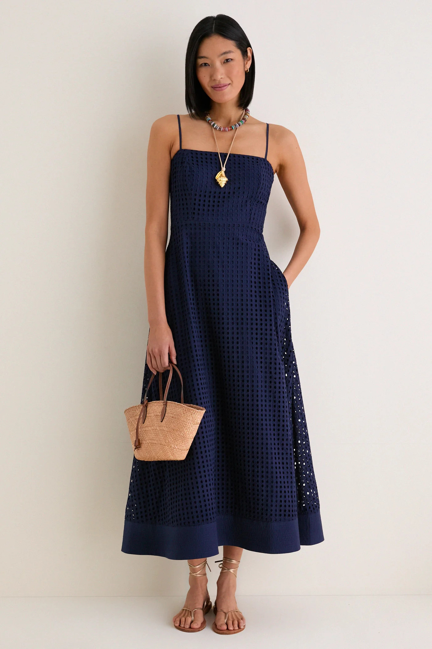 Ink Eyelet Rhea Dress | Tuckernuck (US)