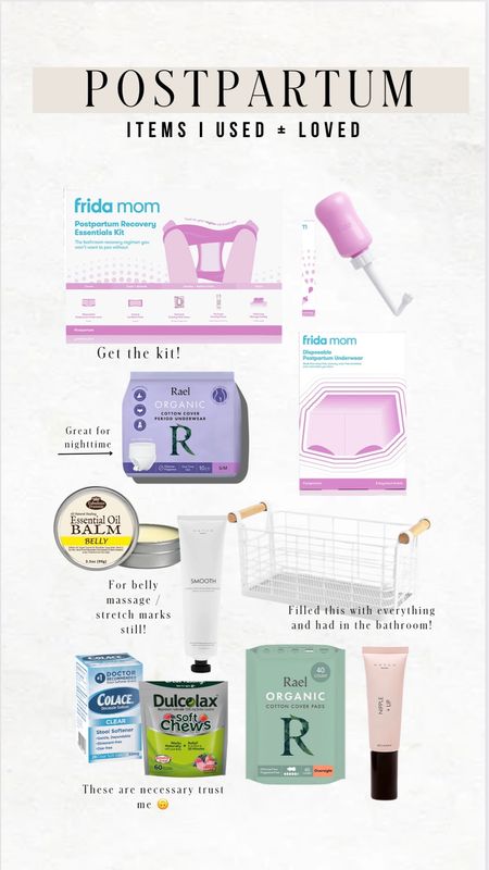 Postpartum roundup! Items I used + use postpartum! 

#LTKbump #LTKbaby