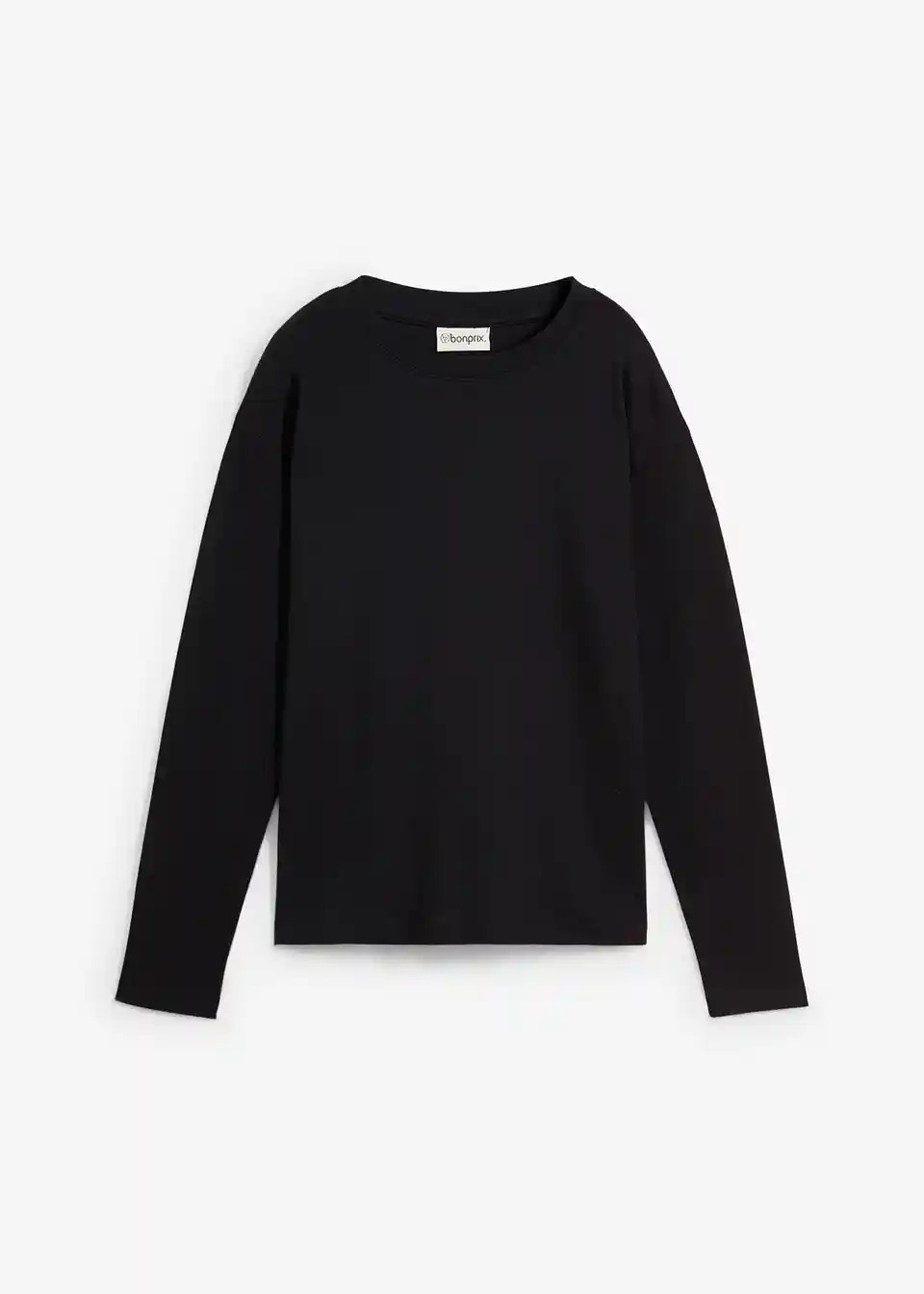 Langarmshirt aus reiner schwerer Bio-Baumwolle | Bonprix DE
