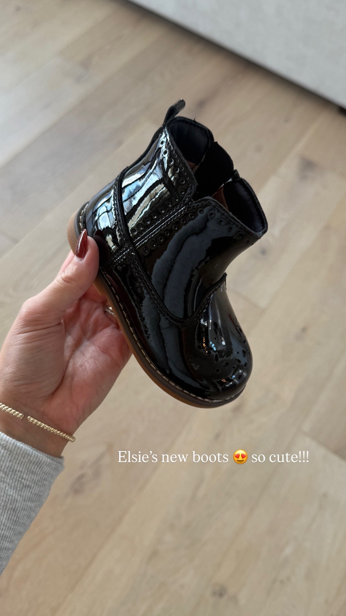 Elsie’s new patent leather boots! Perfect for this colder weather  

#LTKHoliday #LTKCyberWeek #LTKGiftGuide