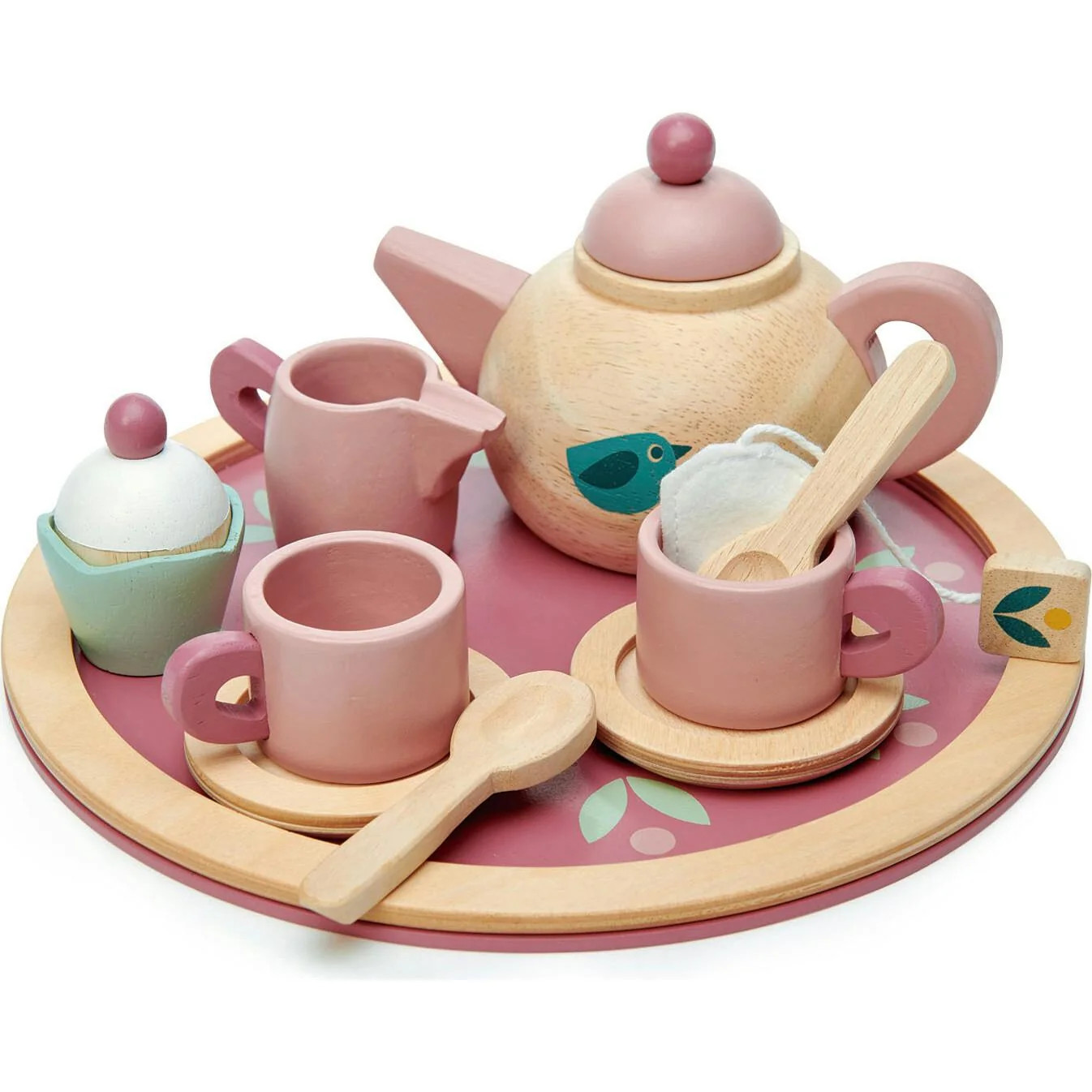 Birdie Tea Set Multi | Maisonette