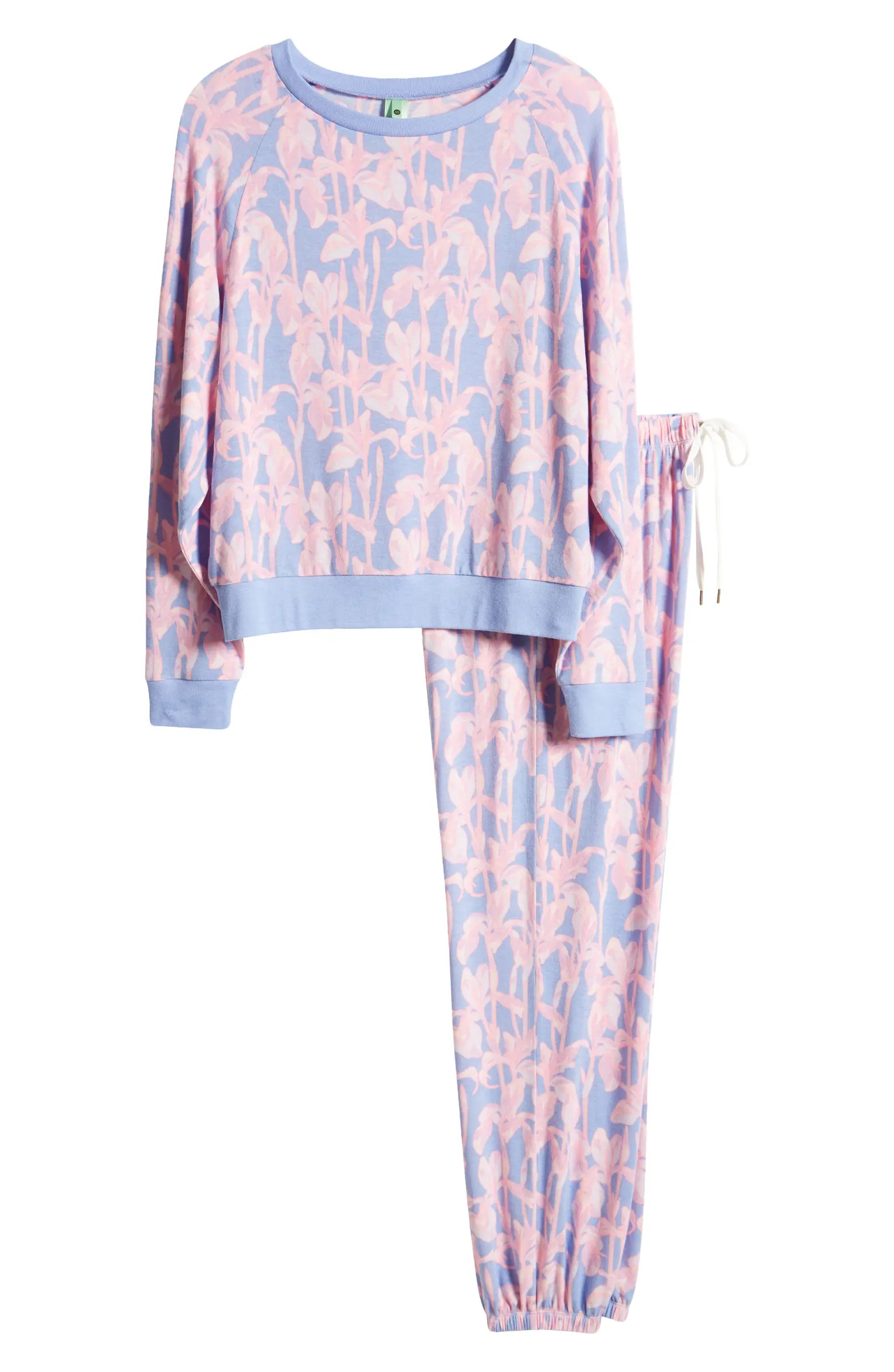 Star Seeker Brushed Jersey Pajamas | Nordstrom