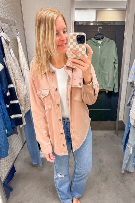 Great lawyer in shacket for the fall is this fleece one! Love the color on it. I sized up to a large for arm length! 



#LTKstyletip #LTKxNSale #LTKFind