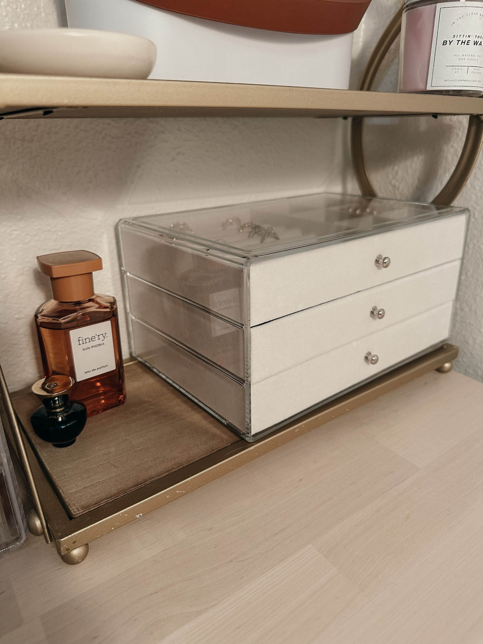 Target Brightroom three drawer jewelry box with Finery and Versace eau de parfum

#LTKbeauty #LTKunder100 #LTKstyletip