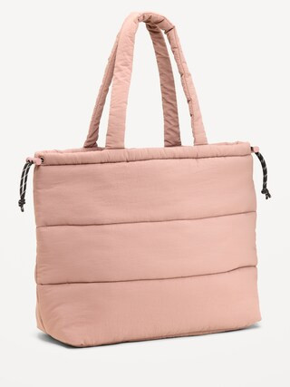 Active Puffer Cinched Tote | Old Navy (US)