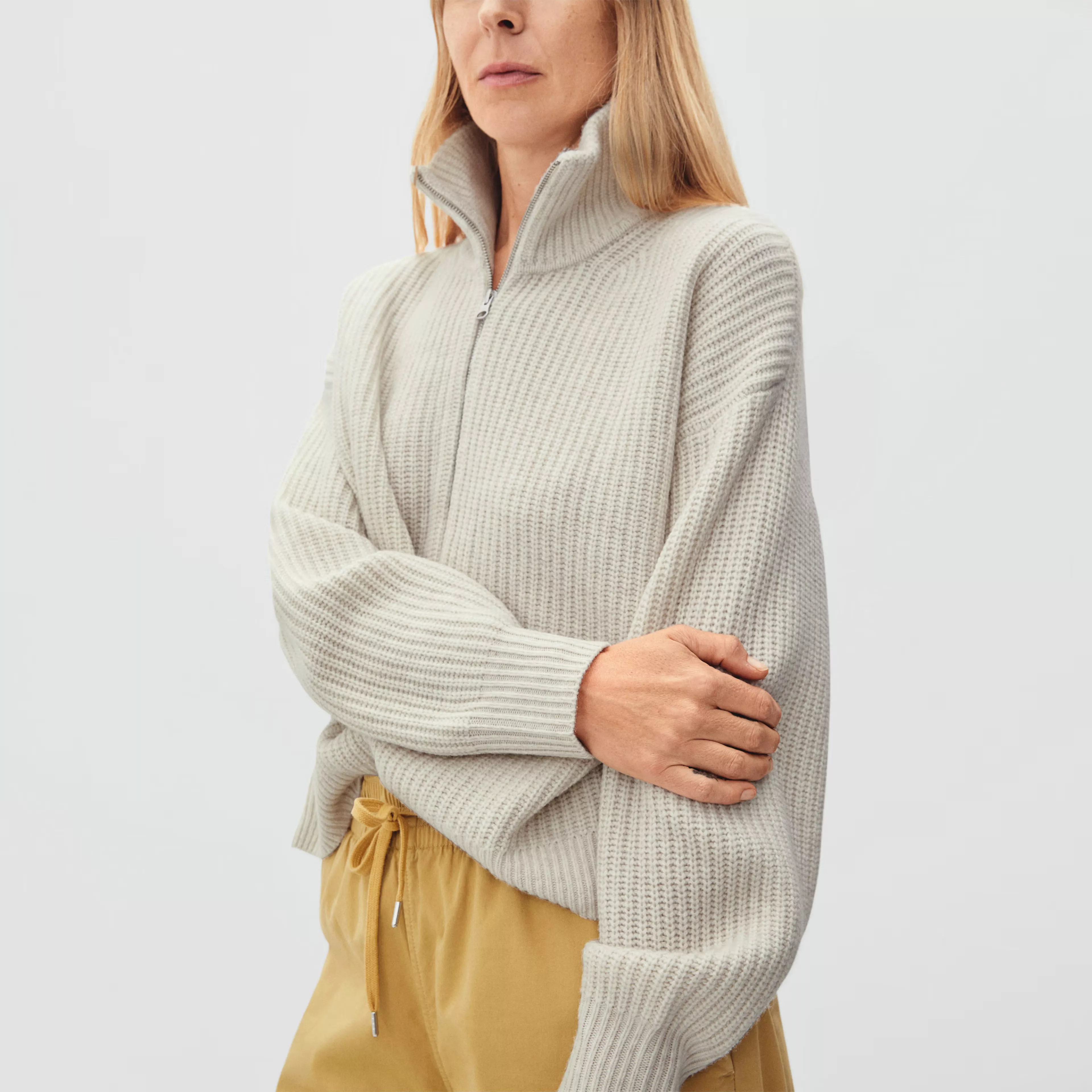 The Felted Merino Half-Zip Sweater curated on LTK