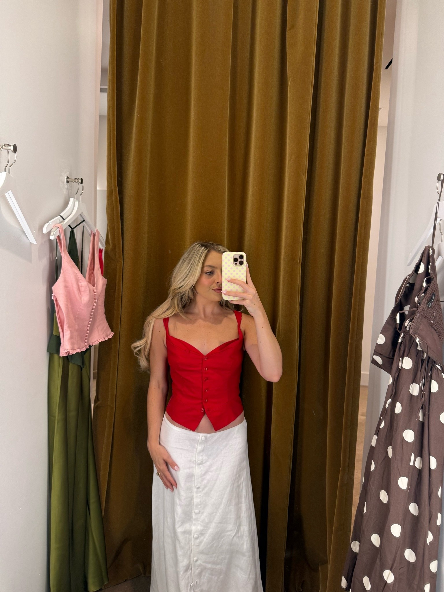 Reformation spring looks try-on 💚

#LTKgrwm #LTKootd #LTKSeasonal