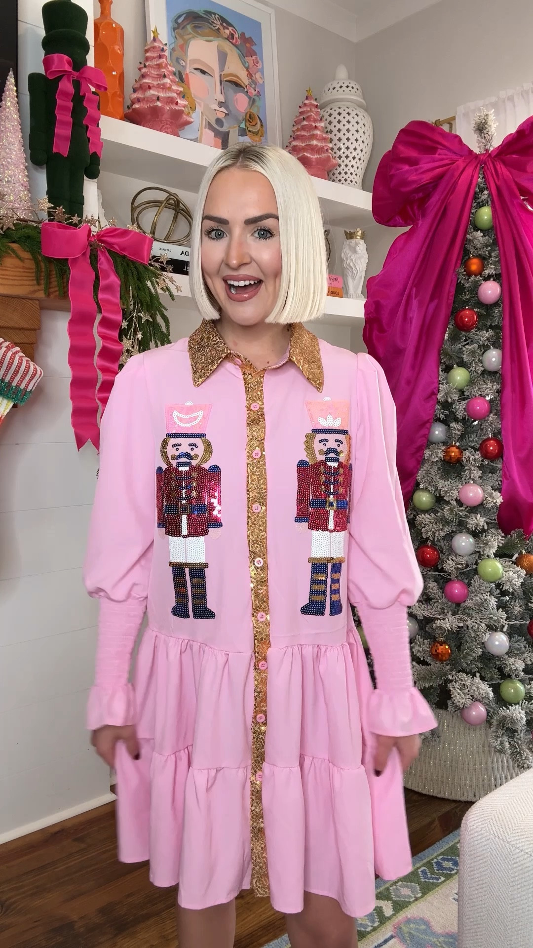 Amazon Christmas sweaters / Amazon holiday fashion / Amazon nutcracker sweater / Amazon nutcracker dress 
All sweaters: small
Nutcracker dress: small (SIZE UP if between, runs small) 

#LTKFindsUnder50 #LTKCyberWeek #LTKHoliday