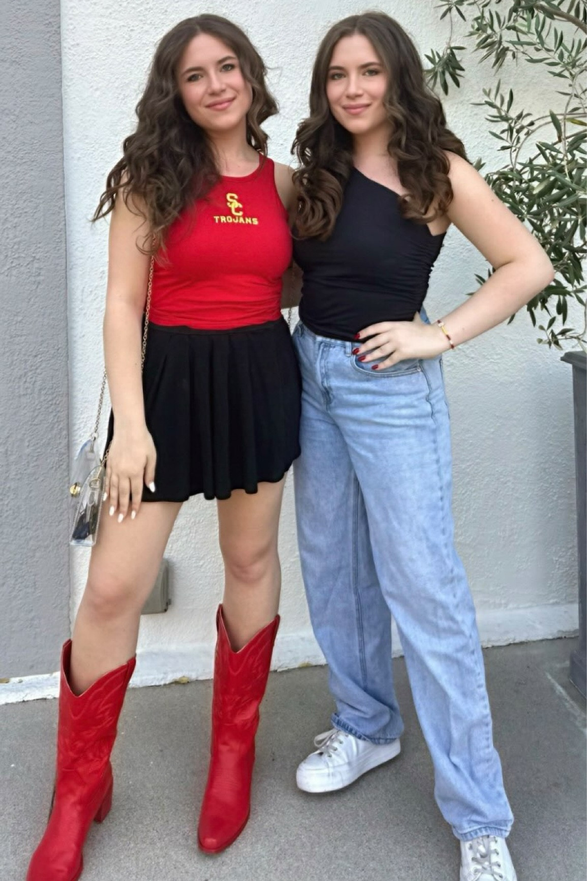 Perfect Game Day outfit !! Loved the boots so much have them in multiple colors  and the same with the black top .  Black top is great for casual or a night out   Fun friendship  bracelets with your favorite teams also from Amazon 

#LTKStyleTip #LTKU #LTKGiftGuide