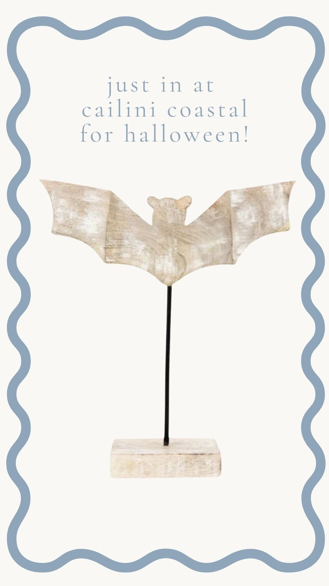 A chic twist on spooky season. 🍂 This hand-carved mango wood bat is the perfect blend of coastal charm and Halloween whimsy!

#LTKSaleAlert #LTKStyleTip #LTKSeasonal