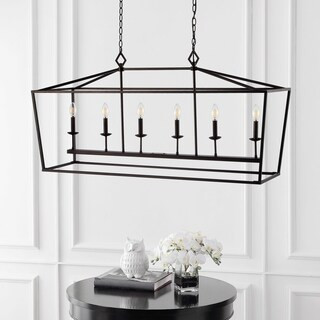 Safavieh Prener 6Lt Pendant - 49"x15"x29.25-101.25" | Bed Bath & Beyond
