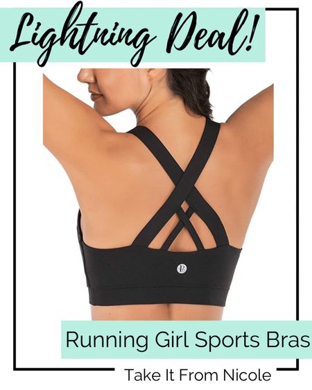 Amazon LIGHTNING DEAL on my favorite sports bra! These are so comfortable and fit TTS in a large.

#LTKunder50 #LTKfit #LTKsalealert